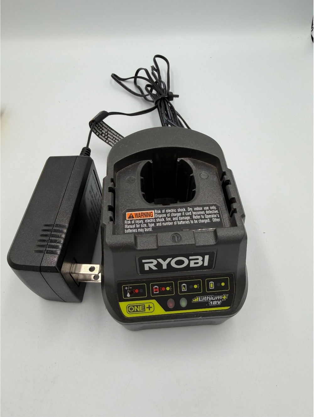 Ryobi ONE+ 18V Lithium Battery Charger P118